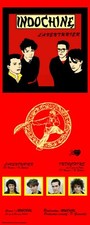 Affiche / Poster 35x91 cm "Indochine" L'Aventurier / Nicola Sirkis