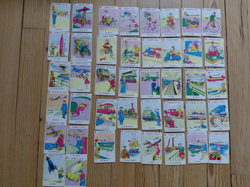 Ancien jeu familles - jeu, 7
