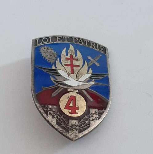 Insigne gendarmerie 4eme - insigne,