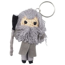 Poupée vaudou magicien gris