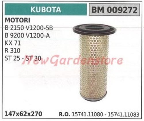 Filtre air kubota moteur b - filtre, À