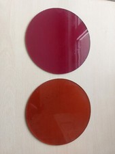 LOT DE 2 verre PHARE LENTILLE SNCF