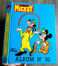 ALBUM  MICKEY 82 n° 1378 à 1387 + suppléments poster 1979 poupée sylvie vartan