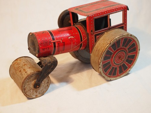 Ancien rouleau compresseur - ancien,