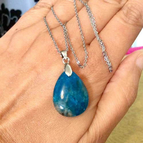 Collier argent - en,