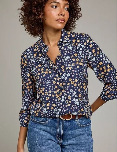 Chemise imprimée florale - chemise,