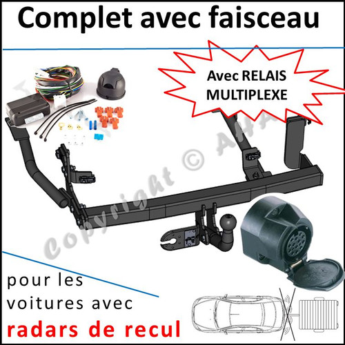 Attelage pour peugeot expert - expert, i