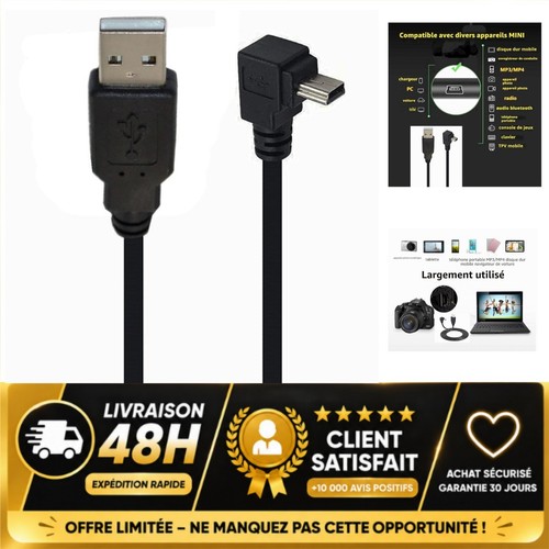 Câble mini usb - câble,