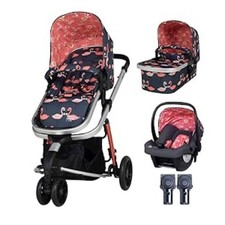 Poussette combinée 3 en 1 Cosatto Giggle, de la naissance à 18 kg, avec nacelle,