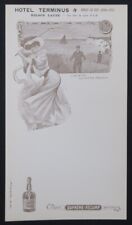 Menu HOTEL TERMINUS Arnay-Le-Duc GOLF Liqueur Suprême Fécamp Maurice Millière 3