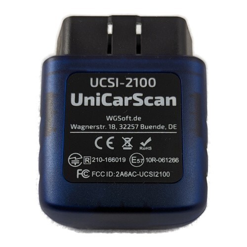 Unicarscan ucsi 2100 - ucsi-2100, bluetooth
