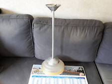 LUSTRE SUSPENSION TIGE METAL + VERRE SYSTEME AMPOULE A BAIONNETTE