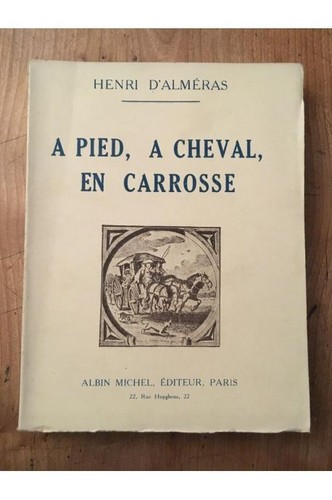 Pied cheval en carrosse - a, cheval,