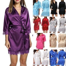 Chemise de nuit décorée en