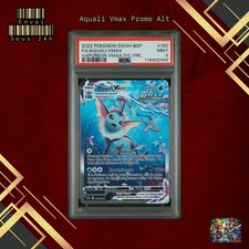 🇫🇷 AQUALI VMAX ALTERNATIVE PSA 9 - PROMO SWSH182 EB FR Carte Pokemon 🇫🇷