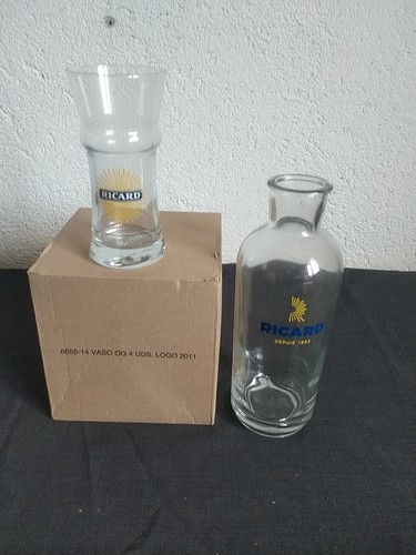 Lot verres tube ricard - lot,