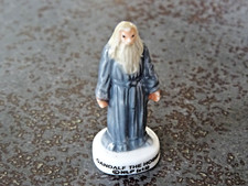 TOP COLLECTION FEVE FIGURINE BEAN LUCKY CHARM BILBO THE HOBBIT GANDALF RARE
