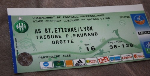 Ticket asse etienne v - ),
