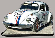 MINIATURE, MODEL CARS, VOLKSWAGEN, COX CHOUPETTE,COXINELLE, cox-07 en horloge  