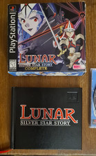 Lunar Silver Star Story Complete Edition collector PS1 CIB Sony PlayStation 1