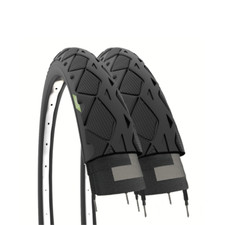 2 Pneus 26 X 1.50 (40-559) Slick Pour VTT Gomme De Vélo Hybride