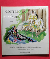 ENFANTINA CONTES DE PERRAULT ill Manon IESSEL MARCUS 1954 Cendrillon,Fées, Chape