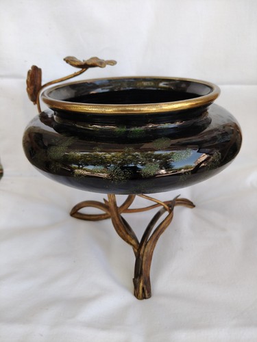 Coupe art nouveau émaux - art-nouveau, ,émaux