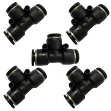 SACHET DE 5 RACCORDS AUTOMATIQUES EN T 10 MM