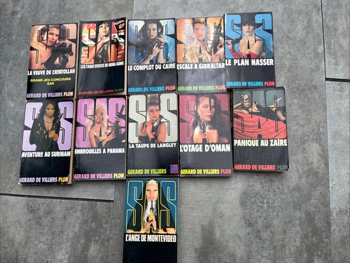 Lot livres sas gérard - livres, de