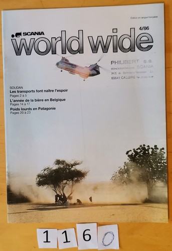 Scania world wide 1986 - scania,
