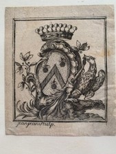 Ex-libris CASTAING DE LA