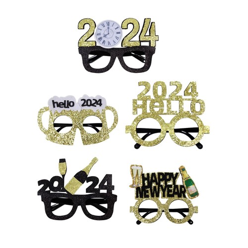 Lunettes nouvel an - lunettes, du