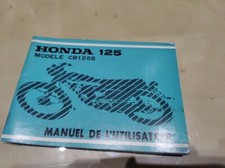 HONDA CB125S 1971  manuel utilisateur ou conducteur, owner's manual