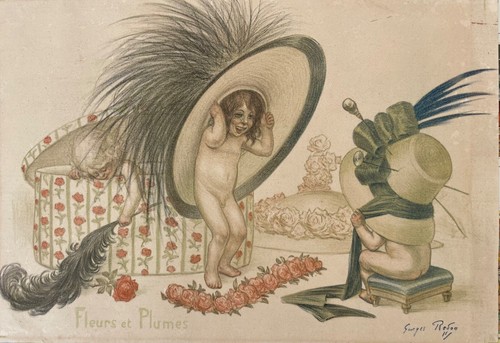 Lithographie signée georges - lithographie,