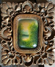 Tableau Peint Paysage Huile