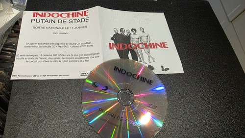 Indochine dvd promo putain - indochine,