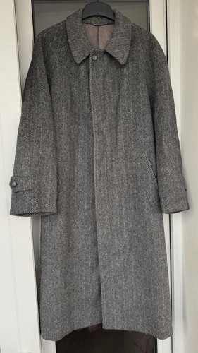 Manteau femme vintage gris