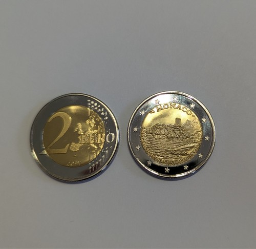 Euros commémorative monaco - 2,