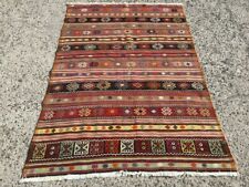 Tapis grand kilim de 5 x 7 surfaces - tapis pour cuisine salle à manger