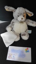 Doudou peluche chien marron - doudou,