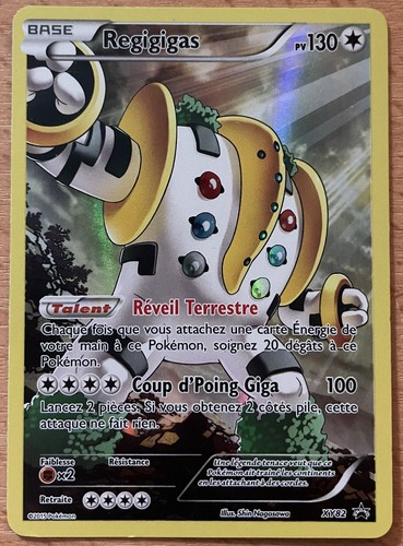 Regigigas xy82 full art - -,