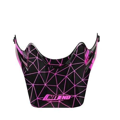 Visiere couleur glossy - , pink
