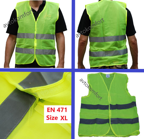 Gilet haute visibilité jaune