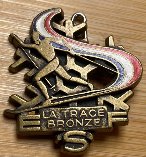 Médaille ski trace - mÉdaille, de
