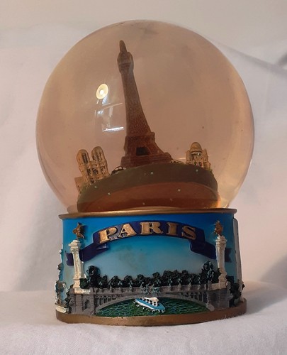 Boule paillettes neige - paillettes, /