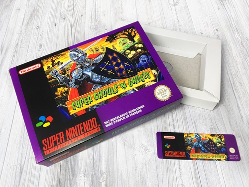 Boite snes box super - snes, :