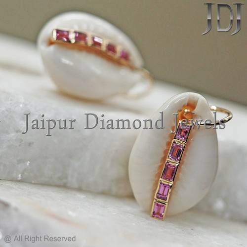Naturel baguette saphir rose - baguette,