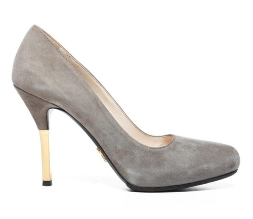 Prada womens grey - womens, suede