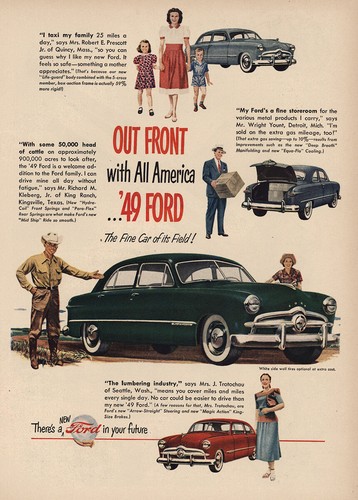 1949 ford taxi my - ford:,
