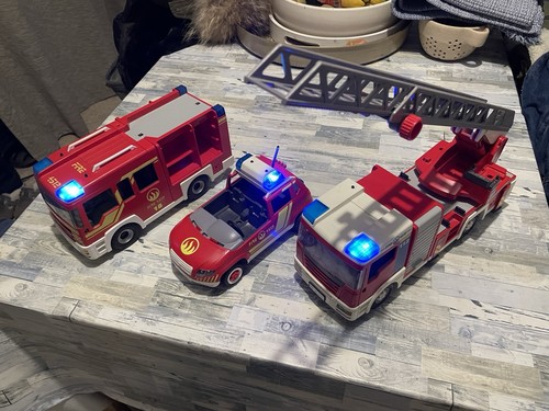 Lot camions pompier 5363 4120 - lot,